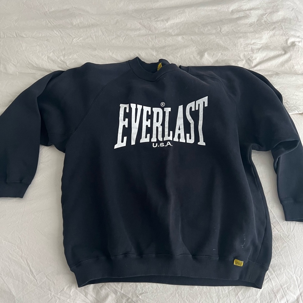 Everlast Black Crewneck Sweater